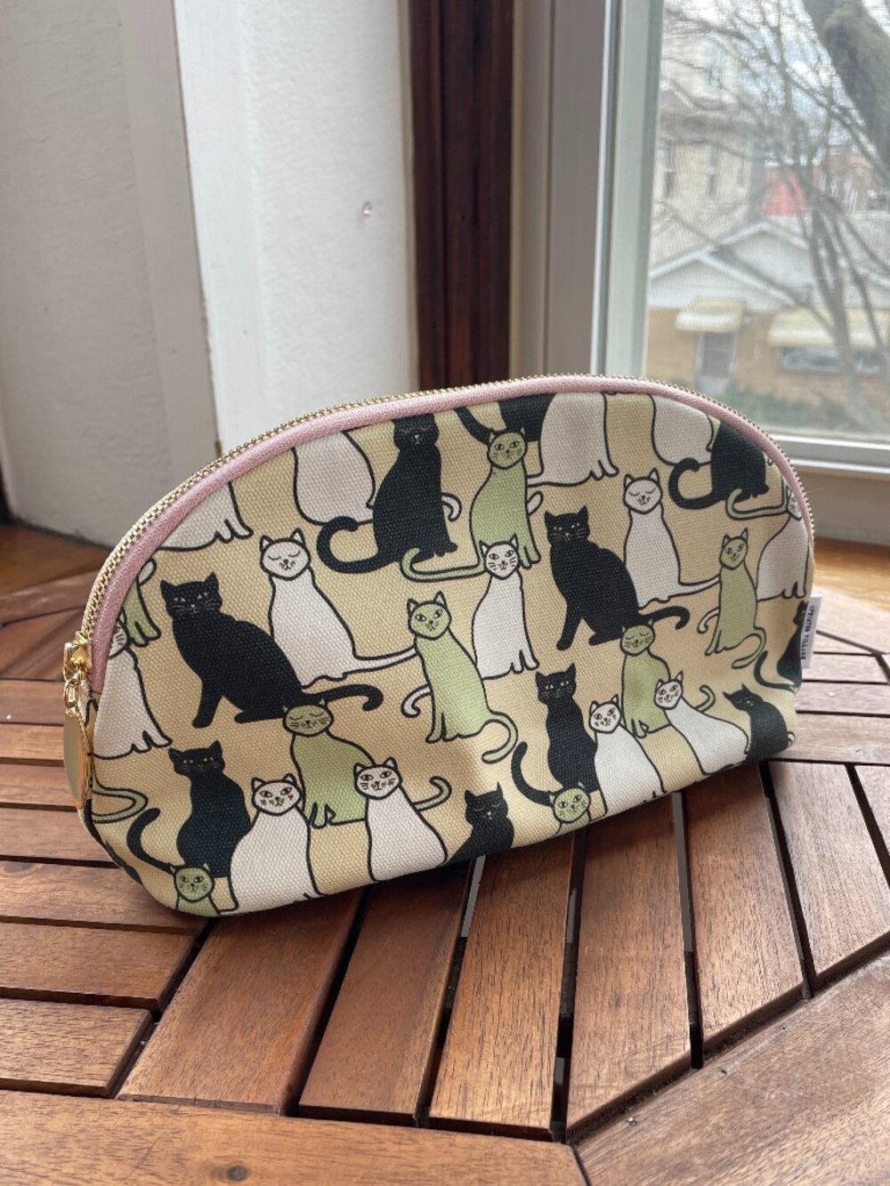 Printed Village Travel Cosmetics Case